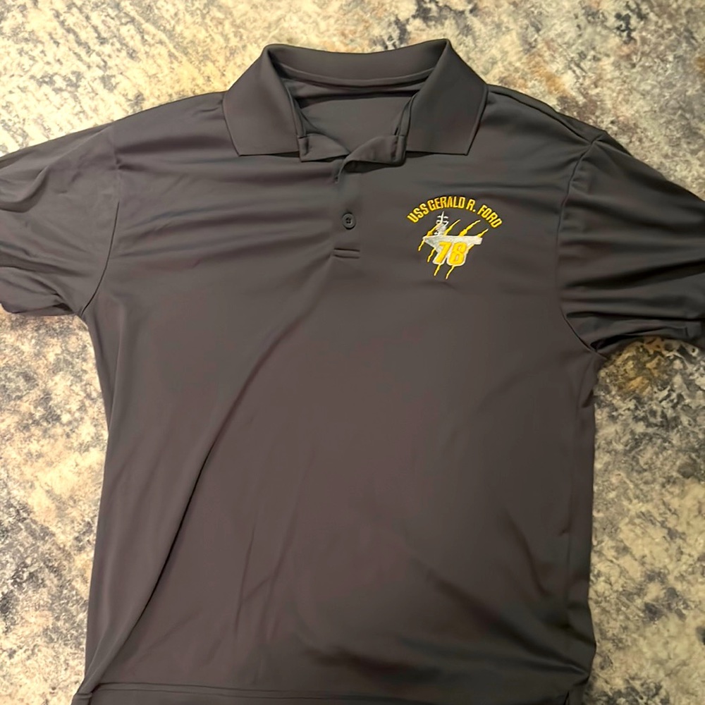 USS Gerald R.Ford Navy Polo